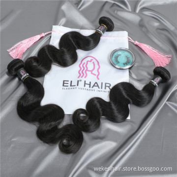 Raw Brazilian Straight Double Drawn Weaving Hair Bundles Virgin Cuticle Aligned Hair The Best Wholesale 100% Human Hair Vendors